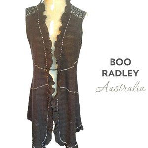 BOO RADLEY AUSTRALIA - GORGEOUS BOHO VEST (SZ. SMALL) (BNWT)